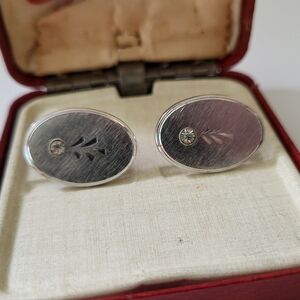 Cavalier Vintage Cufflinks With Box Damage